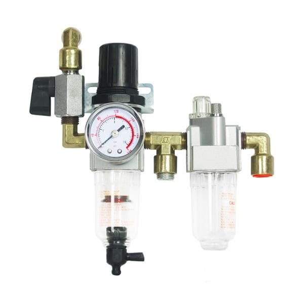 Zinko FRL-5926 Air Unit, FRL Unit, 1/4in NPT with Shutoff Valve and Air Port 756-5926 - main